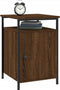 vidaXL - Nachtkastjes - 2 - st - 40x42x60 - cm - bewerkt - hout - bruin - eikenkleur