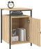 vidaXL - Nachtkastjes - 2 - st - 40x42x60 - cm - bewerkt - hout - sonoma - eikenkleurig