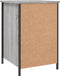 vidaXL - Nachtkastjes - 2 - st - 40x42x60 - cm - bewerkt - hout - grijs - sonoma - eiken
