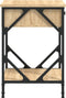 vidaXL - Nachtkastjes - 2 - st - 40x42x60 - cm - bewerkt - hout - sonoma - eikenkleurig