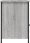 vidaXL - Nachtkastjes - 2 - st - 40x42x60 - cm - bewerkt - hout - grijs - sonoma - eiken