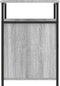 vidaXL - Nachtkastjes - 2 - st - 40x42x60 - cm - bewerkt - hout - grijs - sonoma - eiken