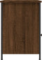 vidaXL - Nachtkastjes - 2 - st - 40x42x60 - cm - bewerkt - hout - bruin - eikenkleur