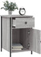 vidaXL - Nachtkastjes - 2 - st - 40x42x60 - cm - bewerkt - hout - grijs - sonoma - eiken