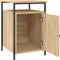 vidaXL - Nachtkastjes - 2 - st - 40x42x60 - cm - bewerkt - hout - sonoma - eikenkleurig