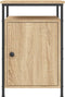 vidaXL - Nachtkastjes - 2 - st - 40x42x60 - cm - bewerkt - hout - sonoma - eikenkleurig