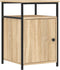 vidaXL - Nachtkastjes - 2 - st - 40x42x60 - cm - bewerkt - hout - sonoma - eikenkleurig