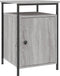 vidaXL - Nachtkastjes - 2 - st - 40x42x60 - cm - bewerkt - hout - grijs - sonoma - eiken