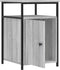 vidaXL - Nachtkastjes - 2 - st - 40x42x60 - cm - bewerkt - hout - grijs - sonoma - eiken