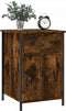 vidaXL - Nachtkastjes - 2 - st - 40x42x60 - cm - bewerkt - hout - gerookt - eikenkleurig