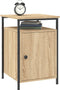 vidaXL - Nachtkastjes - 2 - st - 40x42x60 - cm - bewerkt - hout - sonoma - eikenkleurig