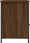 vidaXL - Nachtkastjes - 2 - st - 40x42x60 - cm - bewerkt - hout - bruin - eikenkleur