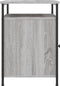 vidaXL - Nachtkastjes - 2 - st - 40x42x60 - cm - bewerkt - hout - grijs - sonoma - eiken
