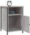 vidaXL - Nachtkastjes - 2 - st - 40x42x60 - cm - bewerkt - hout - grijs - sonoma - eiken