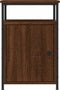 vidaXL - Nachtkastjes - 2 - st - 40x42x60 - cm - bewerkt - hout - bruin - eikenkleur