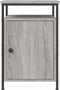 vidaXL - Nachtkastjes - 2 - st - 40x42x60 - cm - bewerkt - hout - grijs - sonoma - eiken