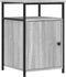 vidaXL - Nachtkastjes - 2 - st - 40x42x60 - cm - bewerkt - hout - grijs - sonoma - eiken