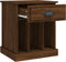 vidaXL - Nachtkastjes - 2 - st - 43x36x50 - cm - bruin - eikenkleur