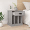 vidaXL - Nachtkastjes - 2 - st - 43x36x50 - cm - grijs - sonoma - eikenkleurig