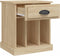 vidaXL - Nachtkastjes - 2 - st - 43x36x50 - cm - sonoma - eikenkleurig