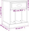 vidaXL - Nachtkastjes - 2 - st - 43x36x50 - cm - sonoma - eikenkleurig