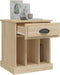 vidaXL - Nachtkastjes - 2 - st - 43x36x50 - cm - sonoma - eikenkleurig