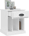 vidaXL - Nachtkastjes - 2 - st - 43x36x50 - cm - wit