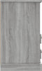 vidaXL - Nachtkastjes - 2 - st - 43x36x60 - cm - grijs - sonoma - eikenkleurig