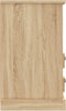 vidaXL - Nachtkastjes - 2 - st - 43x36x60 - cm - sonoma - eikenkleurig