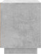 vidaXL - Nachtkastjes - 2 - st - 44x35x45 - cm - bewerkt - hout - betongrijs