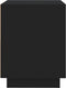 vidaXL - Nachtkastjes - 2 - st - 44x35x45 - cm - bewerkt - hout - zwart