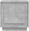 vidaXL - Nachtkastjes - 2 - st - 44x35x45 - cm - bewerkt - hout - betongrijs