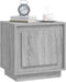 vidaXL - Nachtkastjes - 2 - st - 44x35x45 - cm - bewerkt - hout - grijs - sonoma - eiken