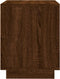 vidaXL - Nachtkastjes - 2 - st - 44x35x45 - cm - bewerkt - hout - bruin - eikenkleur