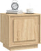 vidaXL - Nachtkastjes - 2 - st - 44x35x45 - cm - bewerkt - hout - sonoma - eikenkleurig