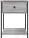 vidaXL - Nachtkastjes - 2 - st - 44x45x58 - cm - bewerkt - hout - grijs - sonoma - eiken