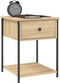 vidaXL - Nachtkastjes - 2 - st - 44x45x58 - cm - sonoma - eikenkleurig
