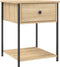 vidaXL - Nachtkastjes - 2 - st - 44x45x58 - cm - sonoma - eikenkleurig