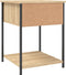 vidaXL - Nachtkastjes - 2 - st - 44x45x58 - cm - sonoma - eikenkleurig