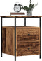 vidaXL - Nachtkastjes - 2 - st - 44x45x60 - cm - bewerkt - hout - oud - houtkleurig