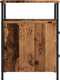 vidaXL - Nachtkastjes - 2 - st - 44x45x60 - cm - bewerkt - hout - oud - houtkleurig