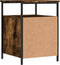 vidaXL - Nachtkastjes - 2 - st - 44x45x60 - cm - bewerkt - hout - gerookt - eikenkleurig