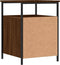 vidaXL - Nachtkastjes - 2 - st - 44x45x60 - cm - bewerkt - hout - bruin - eikenkleur