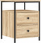 vidaXL - Nachtkastjes - 2 - st - 44x45x60 - cm - sonoma - eikenkleurig
