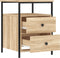 vidaXL - Nachtkastjes - 2 - st - 44x45x60 - cm - sonoma - eikenkleurig