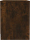 vidaXL - Nachtkastjes - 2 - st - 45x34x44,5 - cm - bewerkt - hout - gerookt - eikenkleur