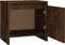 vidaXL - Nachtkastjes - 2 - st - 45x34x44,5 - cm - bewerkt - hout - gerookt - eikenkleur