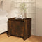 vidaXL - Nachtkastjes - 2 - st - 45x34x44,5 - cm - bewerkt - hout - gerookt - eikenkleur