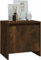 vidaXL - Nachtkastjes - 2 - st - 45x34x44,5 - cm - bewerkt - hout - gerookt - eikenkleur