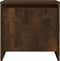 vidaXL - Nachtkastjes - 2 - st - 45x34x44,5 - cm - bewerkt - hout - gerookt - eikenkleur